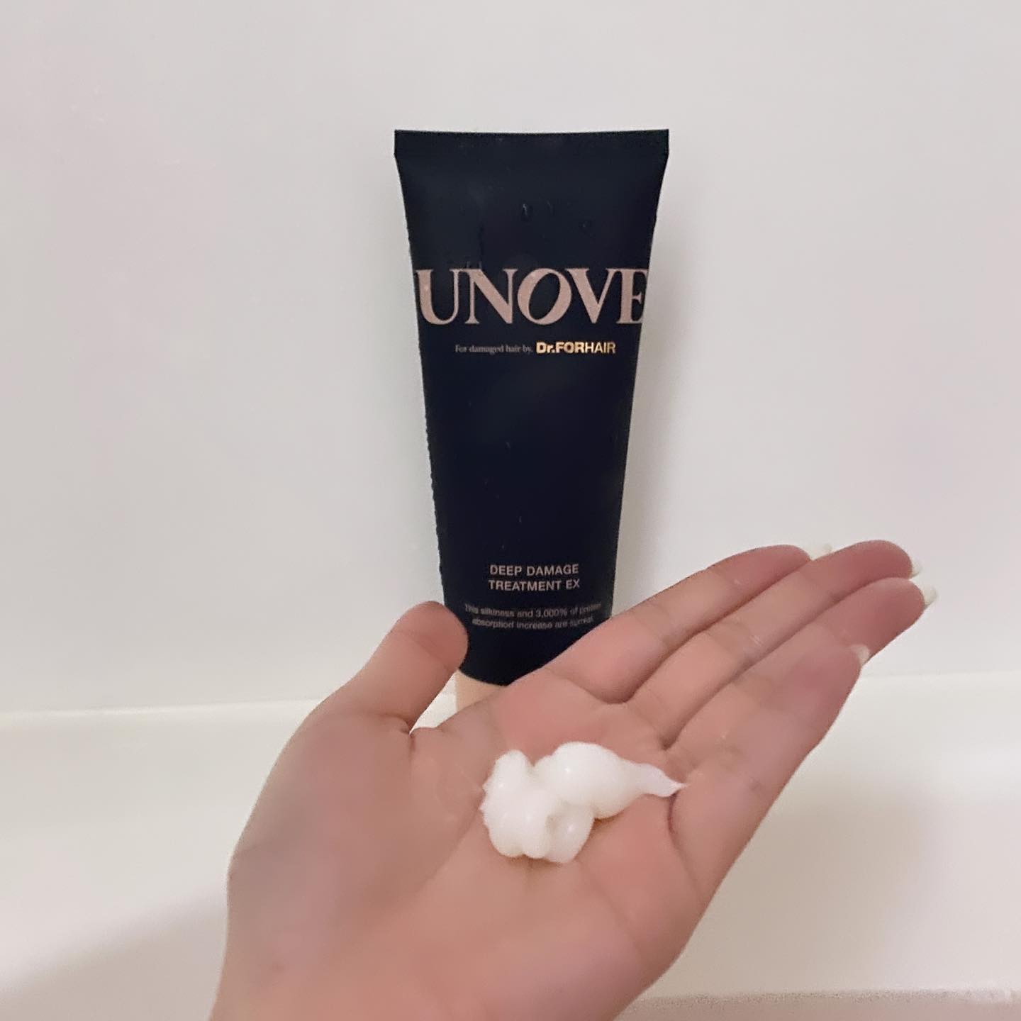 ディープダメージトリートメントEX/UNOVE/洗い流すヘアトリートメントを使ったクチコミ（2枚目）