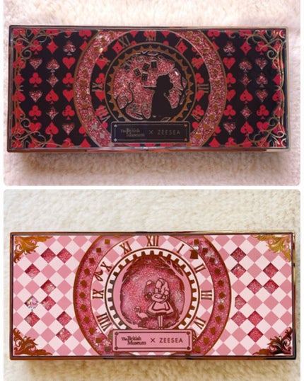 アリスドリームランドシリーズ 12色アイシャドウパレット(ZEESEA×大英博物館)/ZEESEA/アイシャドウパレットを使ったクチコミ(5枚目)