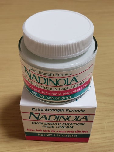 Nadinola Skin Discoloration Fade Cream/Nadinola/フェイスクリームを使ったクチコミ（1枚目）