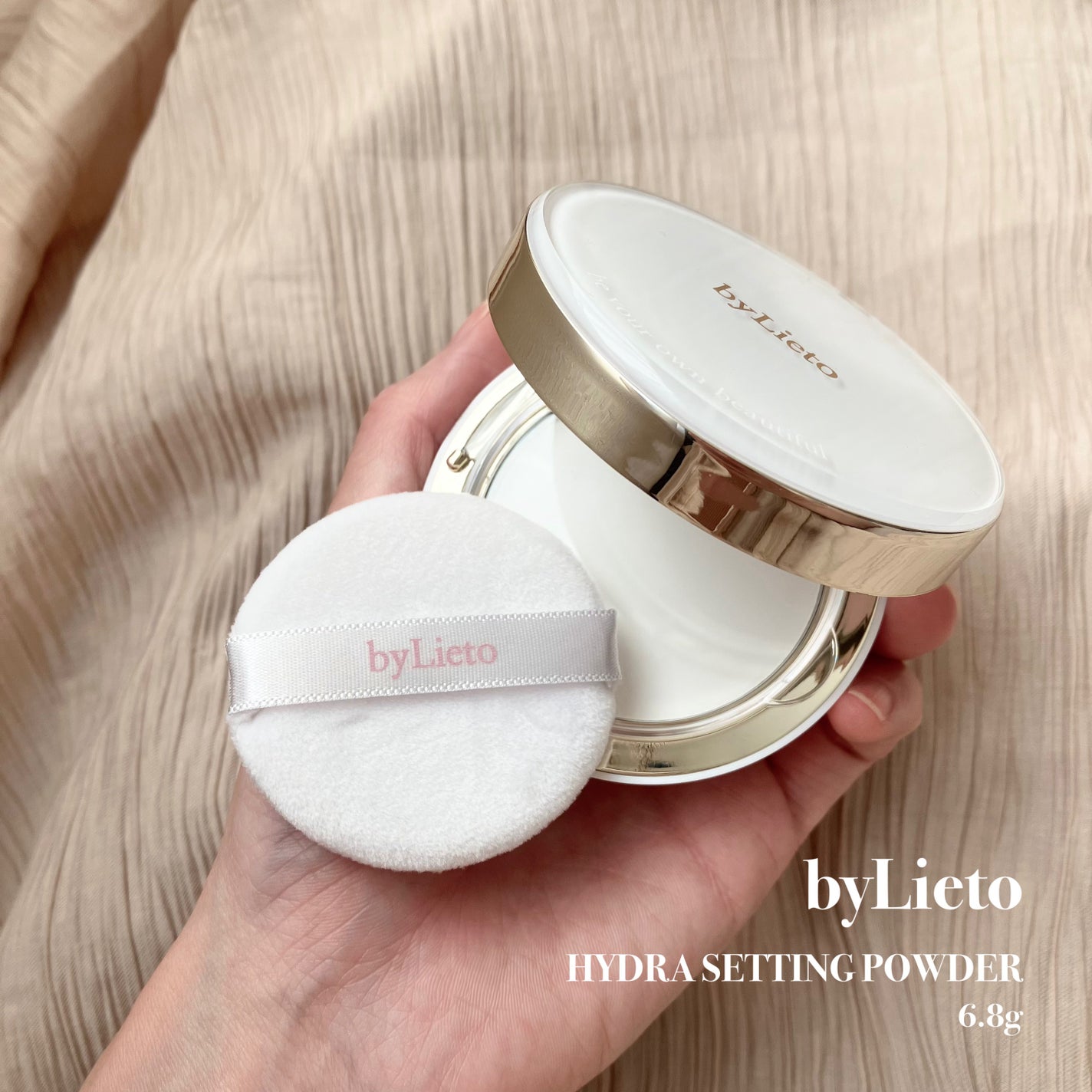 ハイドラセッティングパウダー/byLieto/プレストパウダーを使ったクチコミ(1枚目)