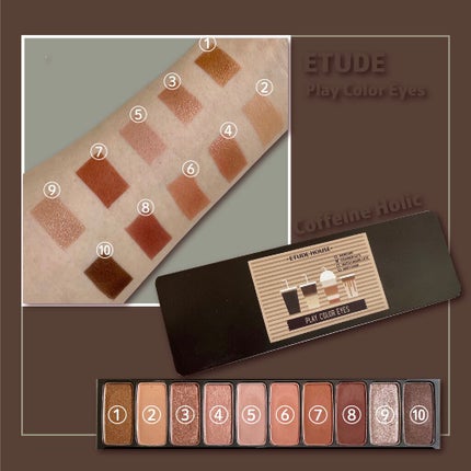 プレイカラー アイシャドウ/ETUDE/アイシャドウパレットを使ったクチコミ(2枚目)