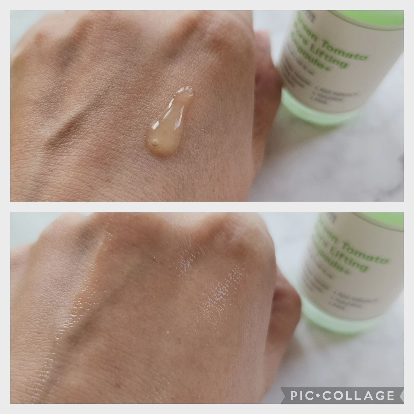 グリーントマトポアリフティングアンプル+/SUNGBOON EDITOR（成分エディター）/美容液を使ったクチコミ（2枚目）