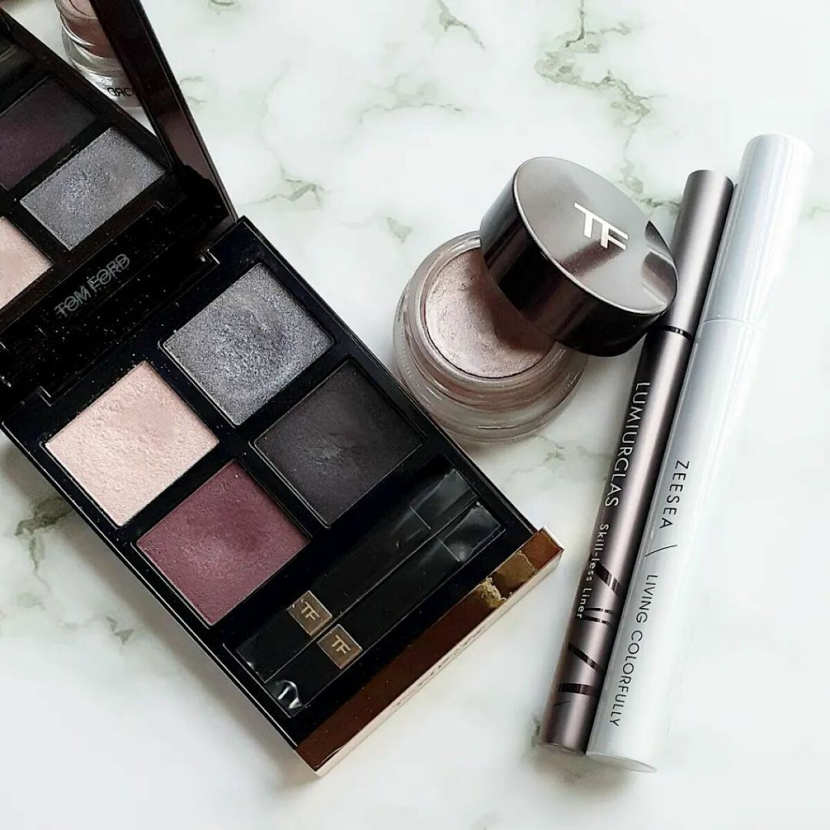 エモーションプルーフアイカラー 04 ブリュットロゼ/TOM FORD BEAUTY/ジェル・クリームアイシャドウを使ったクチコミ（1枚目）