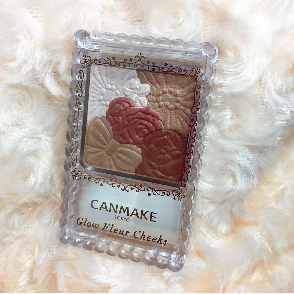 グロウフルールチークス/キャンメイク/パウダーチークを使ったクチコミ（2枚目）