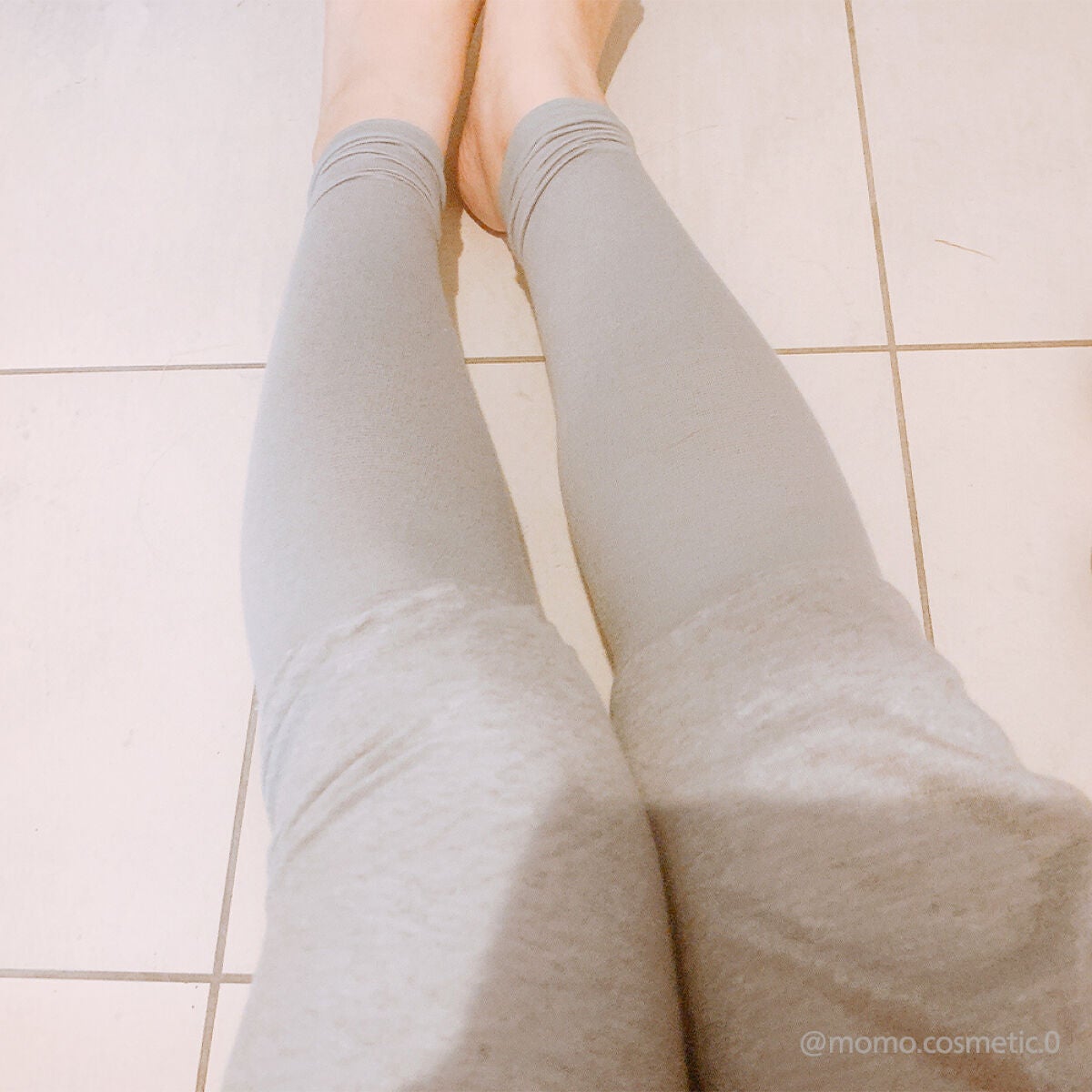 メディキュット ウィークエンド シルクインレギンス/メディキュット/着圧ソックス・レギンスを使ったクチコミ(2枚目)