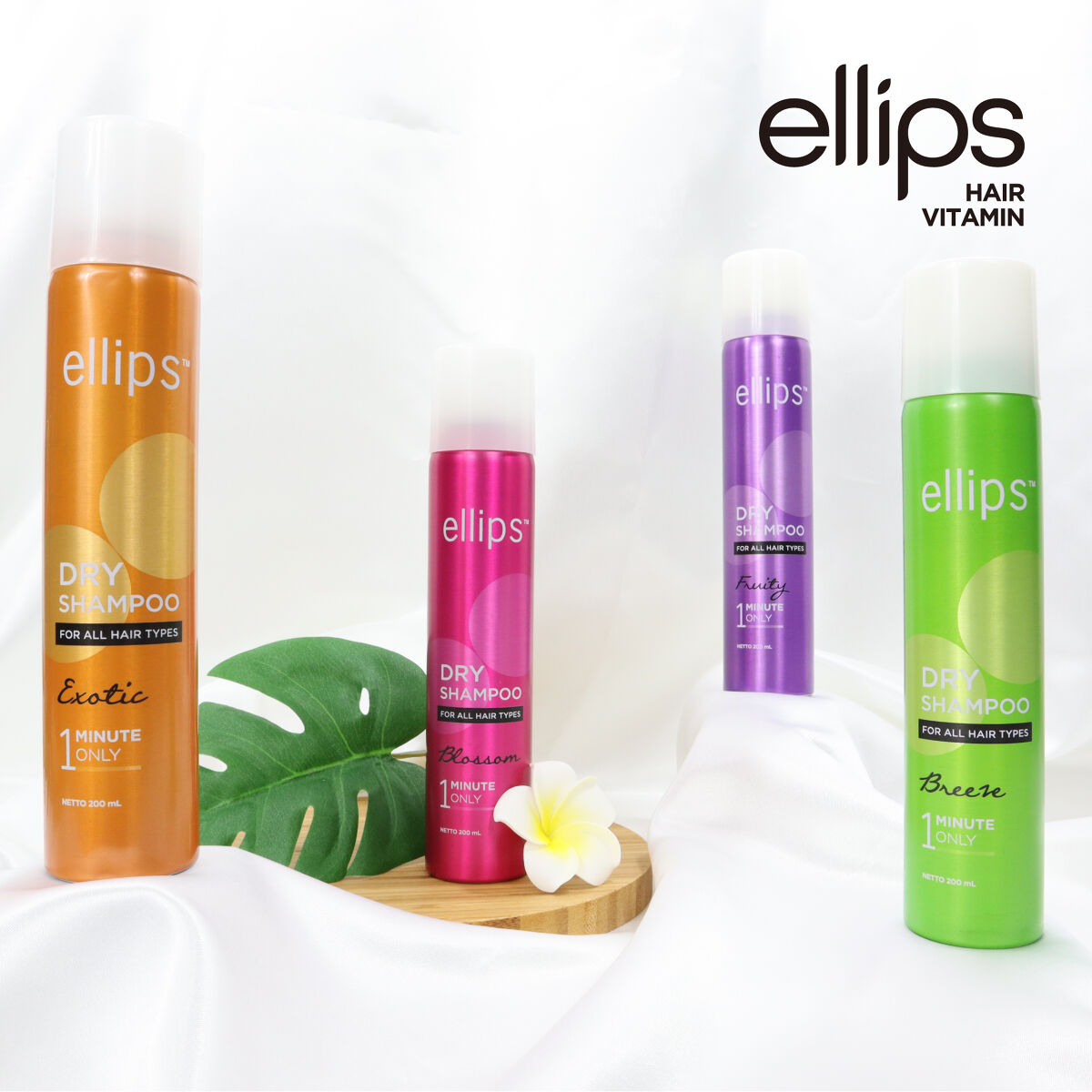 ドライシャンプー【ブロッサム】/ellips/ドライシャンプーを使ったクチコミ（1枚目）