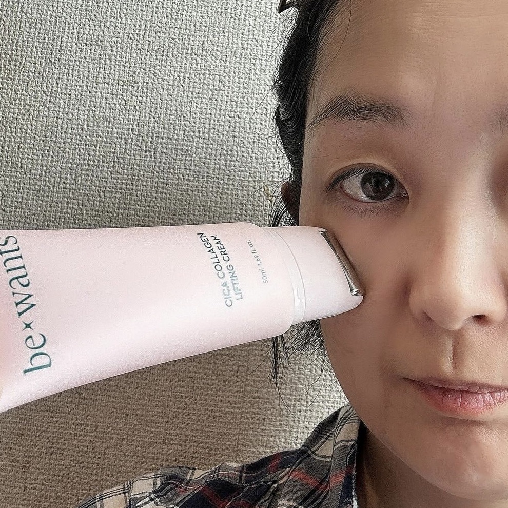 シカコラーゲンリフティングクリーム/be wants/フェイスクリームを使ったクチコミ（3枚目）