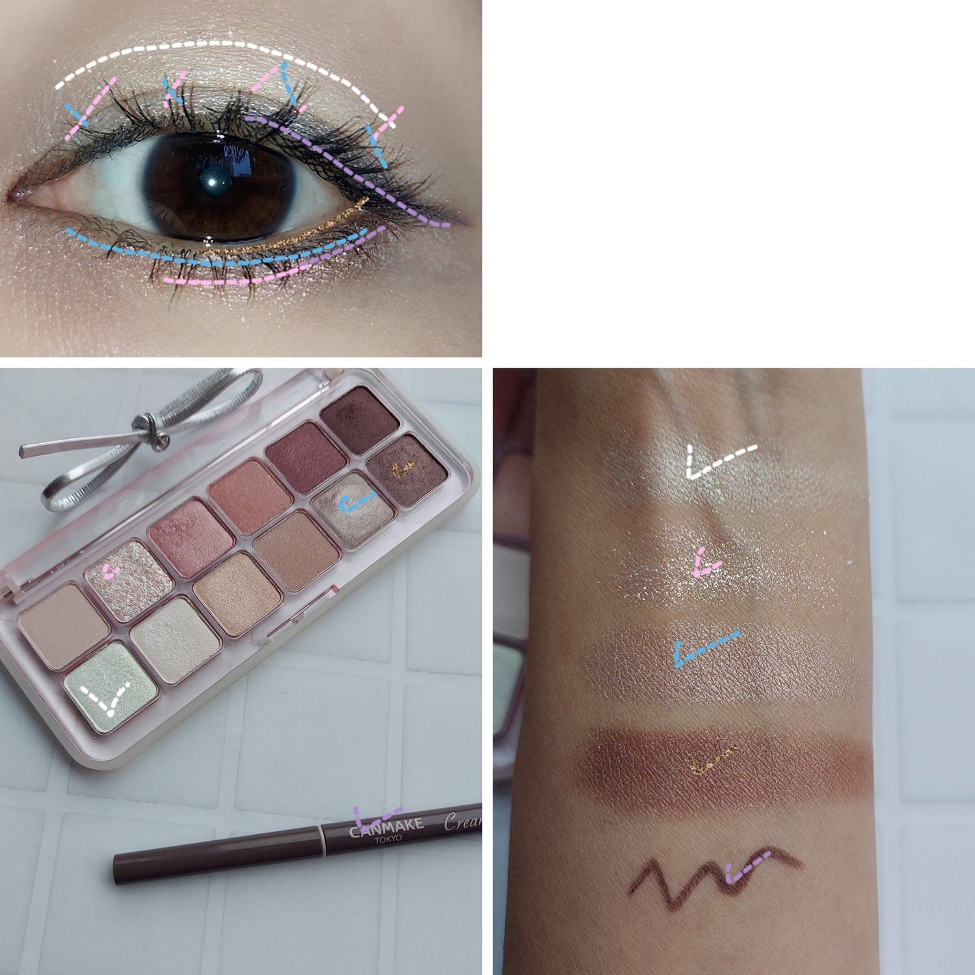 プロ アイ パレット エアー/CLIO/アイシャドウパレットを使ったクチコミ(7枚目)