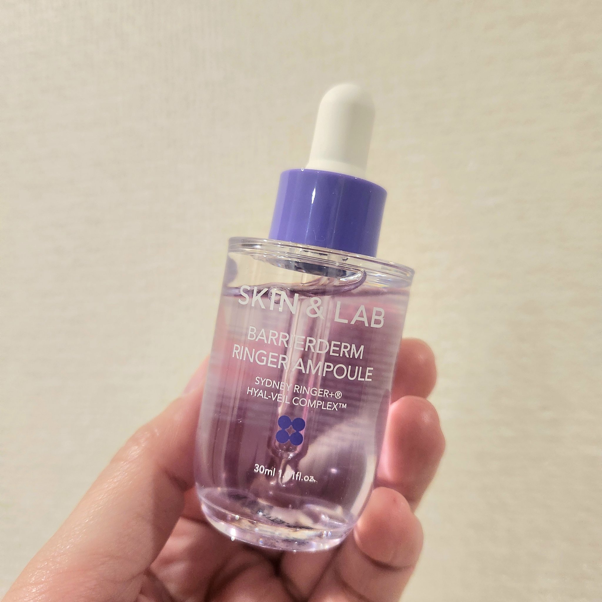 バリアダームリンガーアンプル/SKIN&LAB/美容液を使ったクチコミ（1枚目）