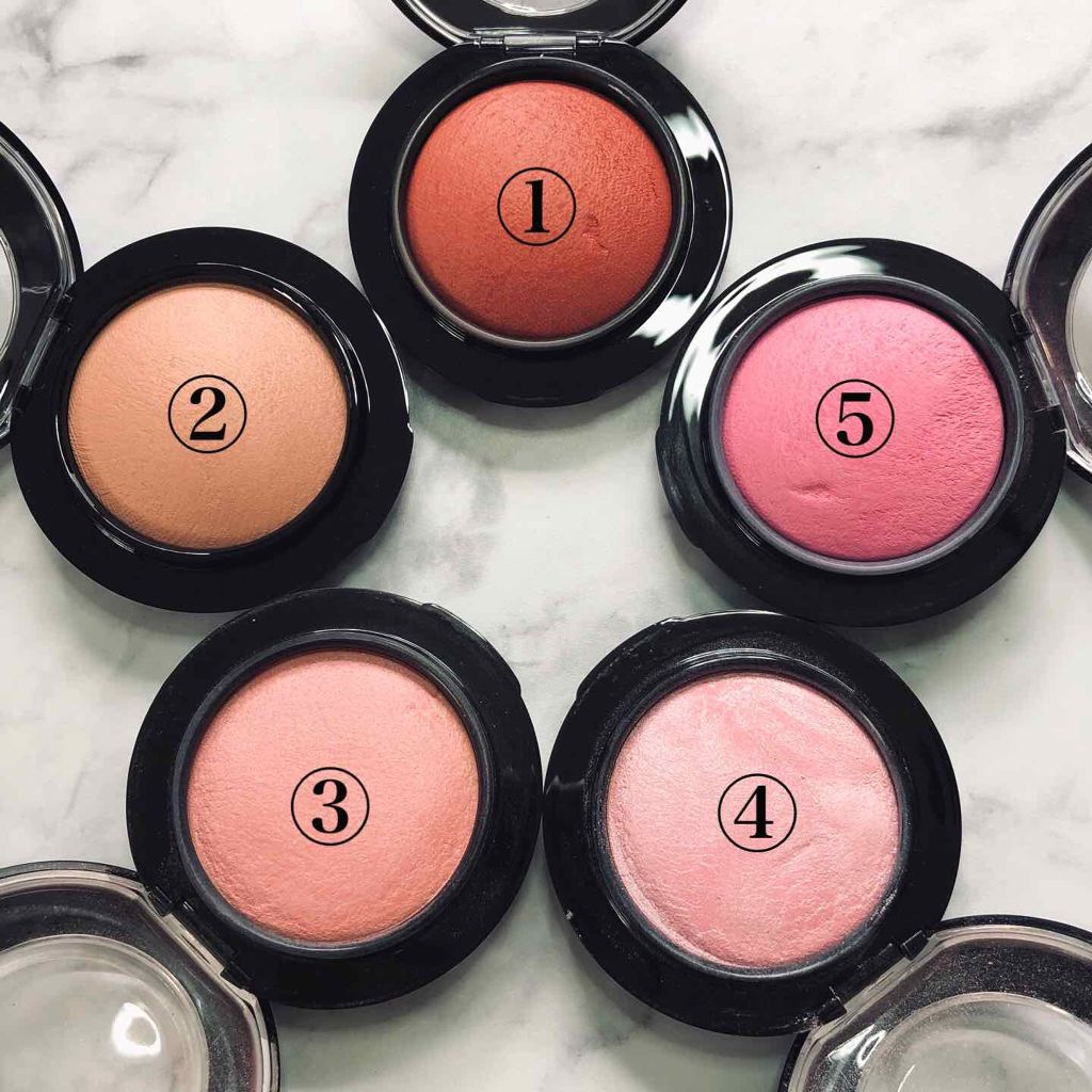 M·A·C ミネラライズ ブラッシュ フラーティング ウィズ デンジャー/M・A・C/パウダーチークを使ったクチコミ（3枚目）