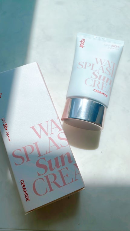 ウォータースプラッシュサンクリーム セラミド/espoir/日焼け止めクリームを使ったクチコミ(1枚目)