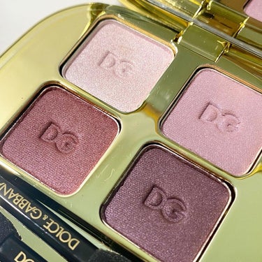 フェリンアイズ インテンスアイシャドウ クアッド 7/DOLCE&GABBANA BEAUTY/アイシャドウパレットを使ったクチコミ（2枚目）