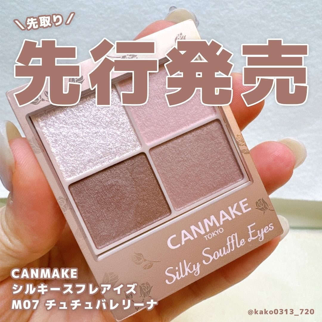 シルキースフレアイズ(マットタイプ)/キャンメイク/アイシャドウパレットを使ったクチコミ(1枚目)