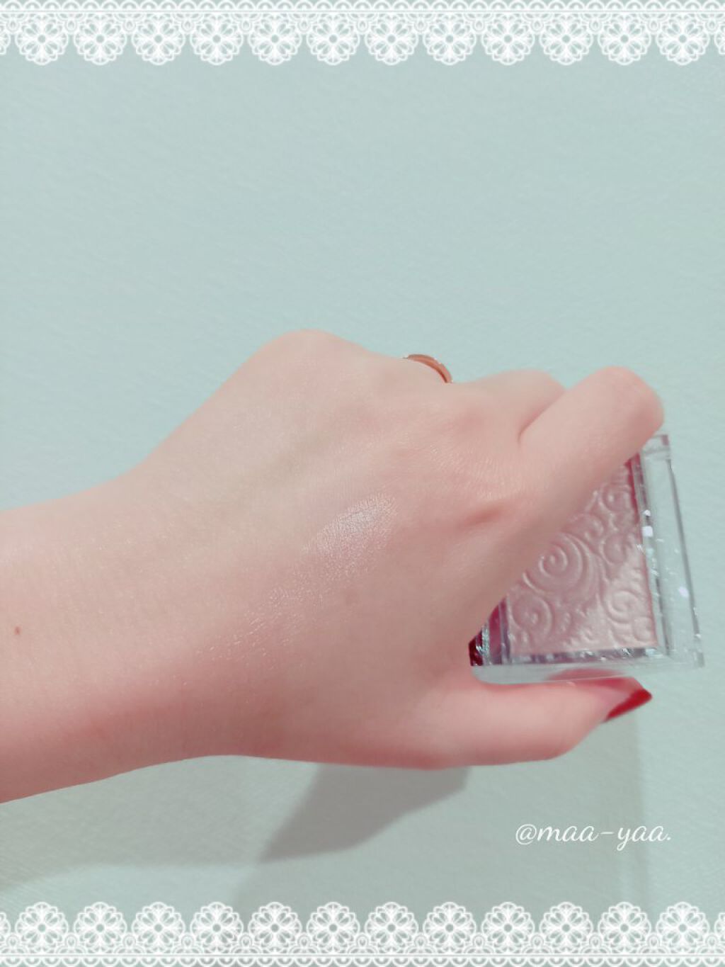 パールグロウハイライト/CEZANNE/パウダーハイライトを使ったクチコミ（2枚目）