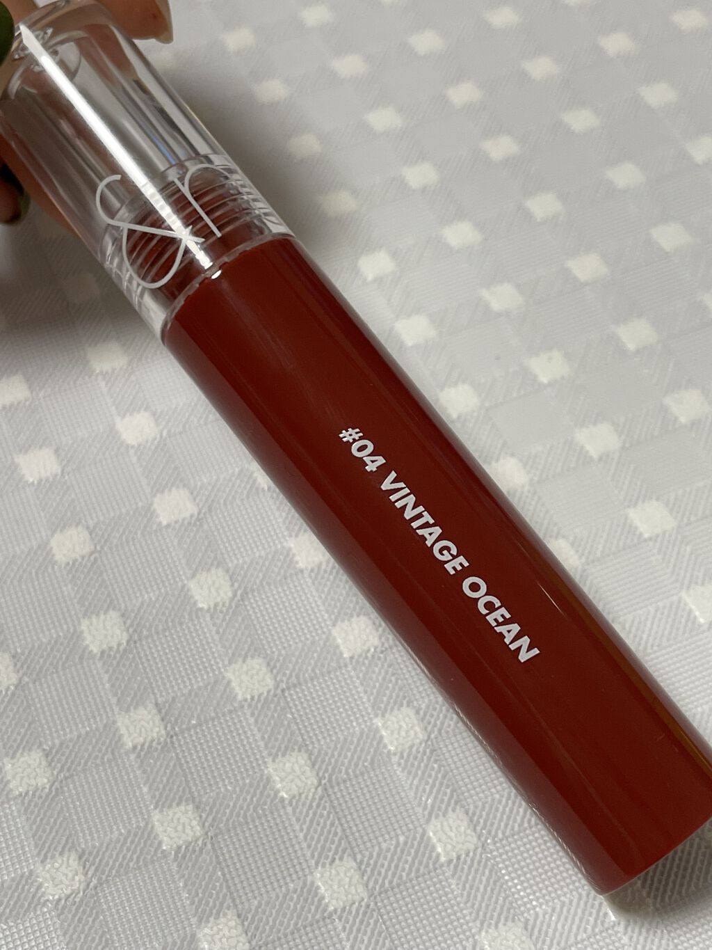 グラスティングウォーターティント/rom&nd/リップティントを使ったクチコミ（2枚目）