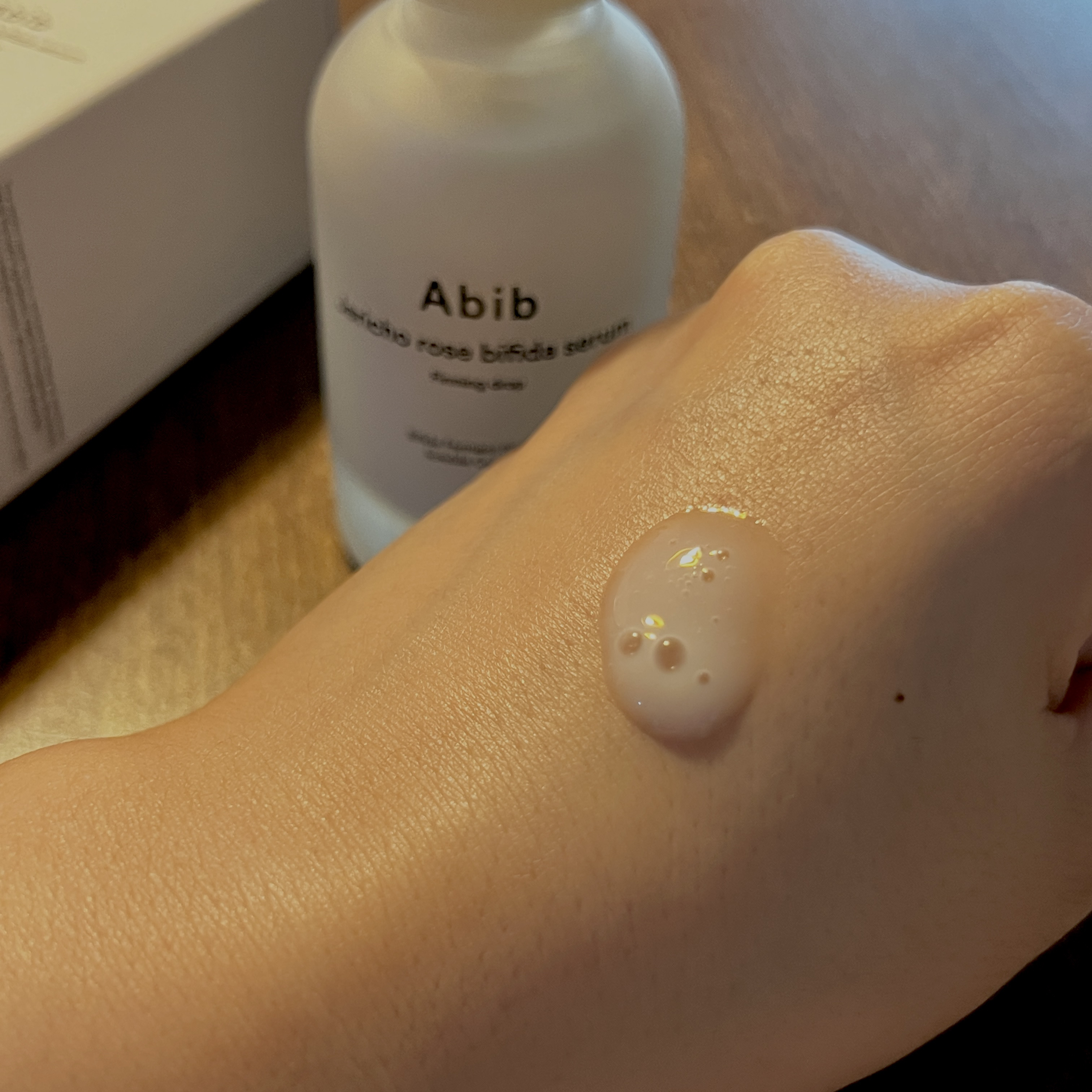 復活草ビフィダセラムファーミングドロップ/Abib /美容液を使ったクチコミ（3枚目）