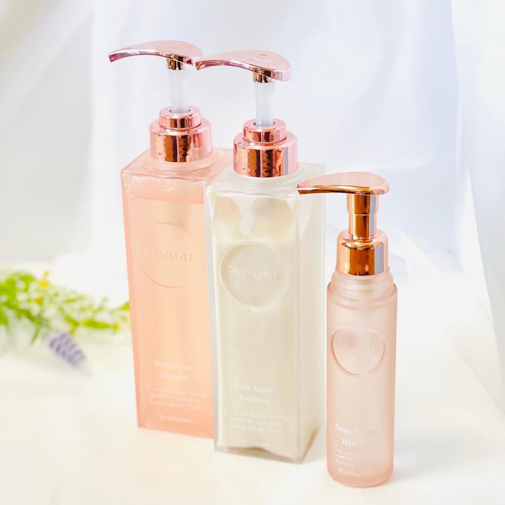 プルント ディープリペア美容液ヘアオイル/Purunt./ヘアオイルを使ったクチコミ（2枚目）