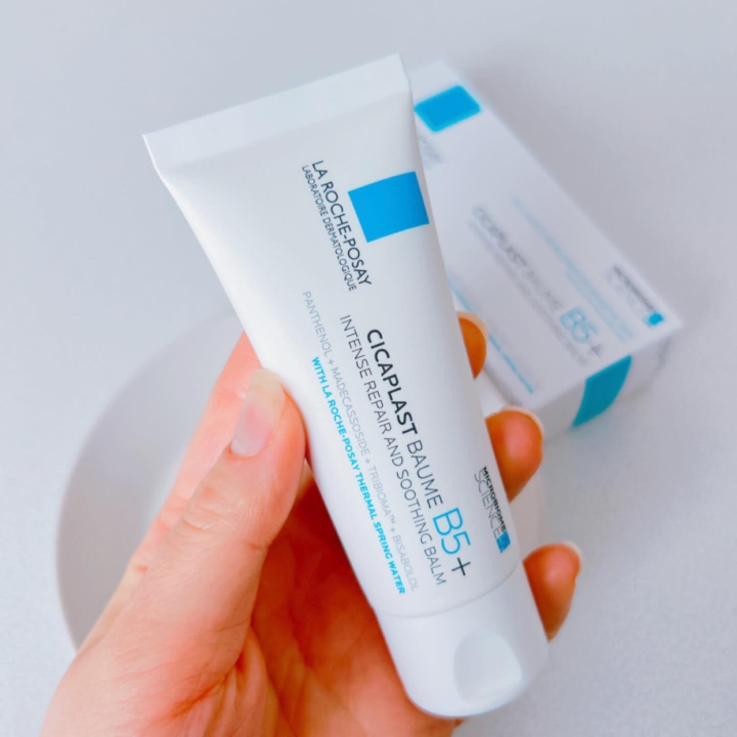 シカプラスト リペアクリーム B5+	/ラ ロッシュ ポゼ/フェイスクリームを使ったクチコミ（3枚目）