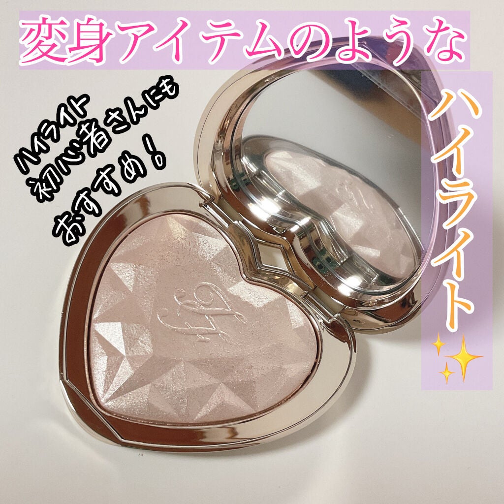 ラブ ライト ハイライター/Too Faced/パウダーハイライトを使ったクチコミ(1枚目)