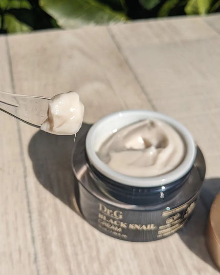 ブラックスネイル クリーム/Dr.G/フェイスクリームを使ったクチコミ(2枚目)