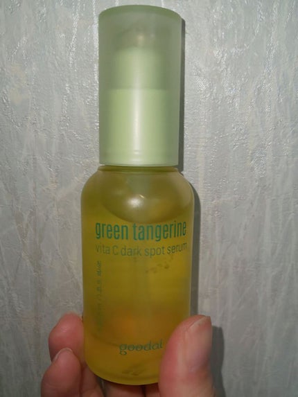 グリーンタンジェリン ビタC ダークスポットケアセラム/goodal/美容液を使ったクチコミ(1枚目)