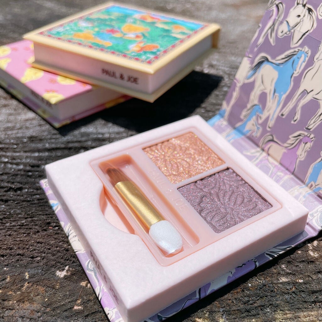 アイカラー CS/PAUL & JOE BEAUTE/アイシャドウパレットを使ったクチコミ(2枚目)