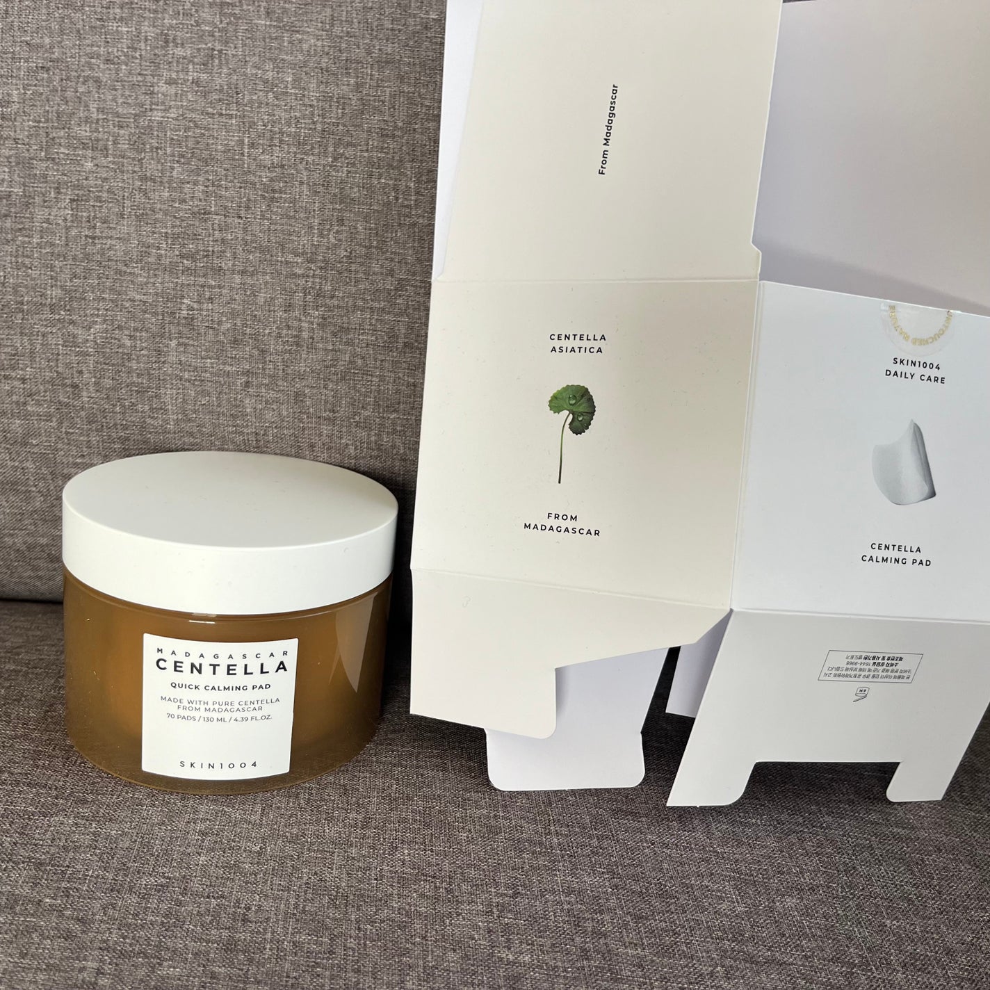 センテラ クイックカーミングパッド/SKIN1004/トナーパッドを使ったクチコミ(1枚目)