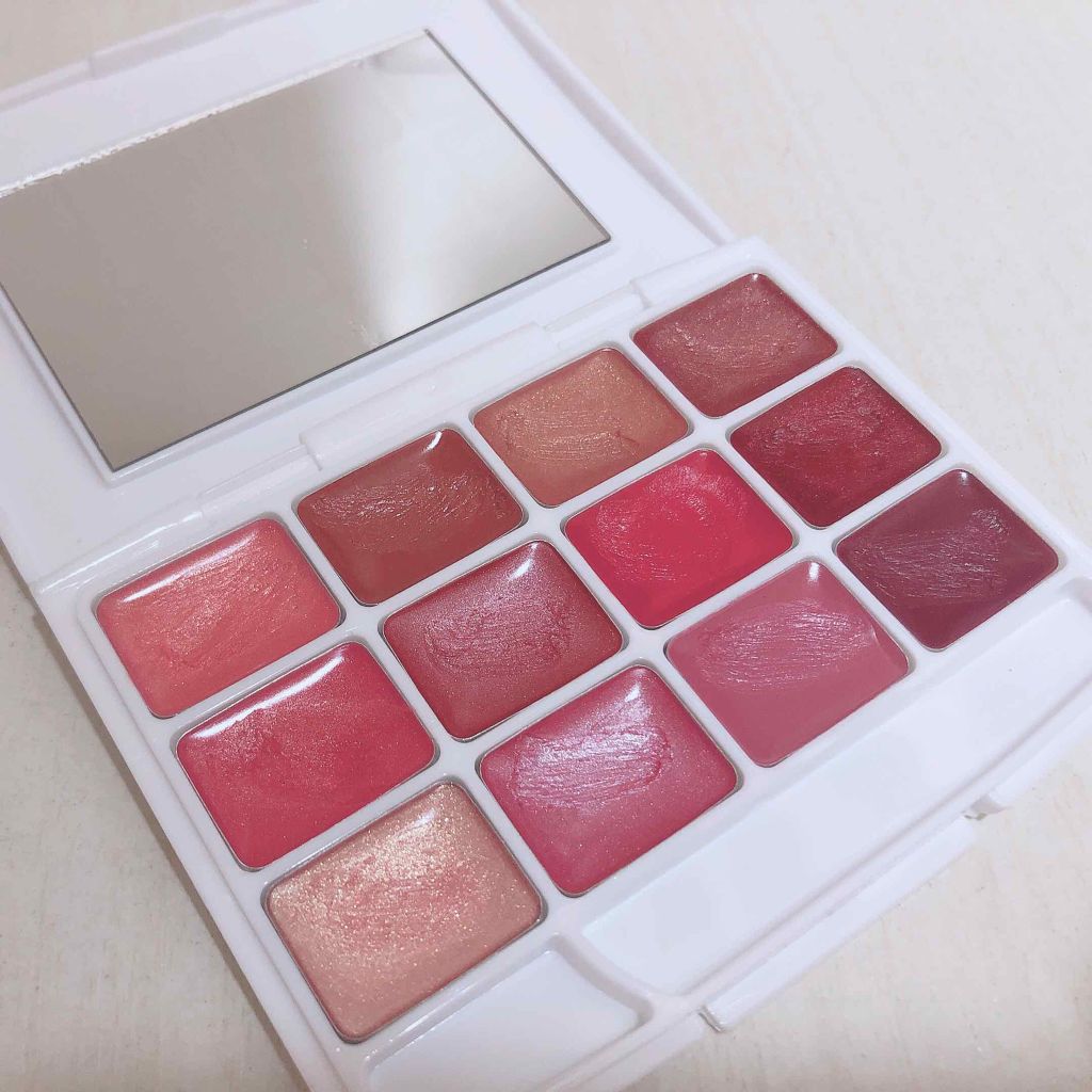 12色 リップ パレット/LOUJENE/口紅を使ったクチコミ(2枚目)