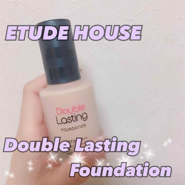 ETUDE HOUSE
Double Lasting Foundation  #ペタル
SPF 34 / PA ++

韓国のプチプラコスメ
ETUDE HOUSEの
クリームファンデーションです！

