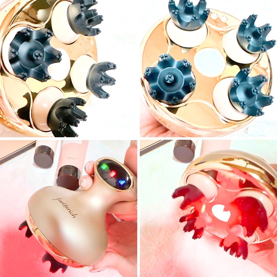 スカルプ ヘッドスパ/fuettarich (フエッタリッチ)/ヘッドマッサージャーを使ったクチコミ（3枚目）