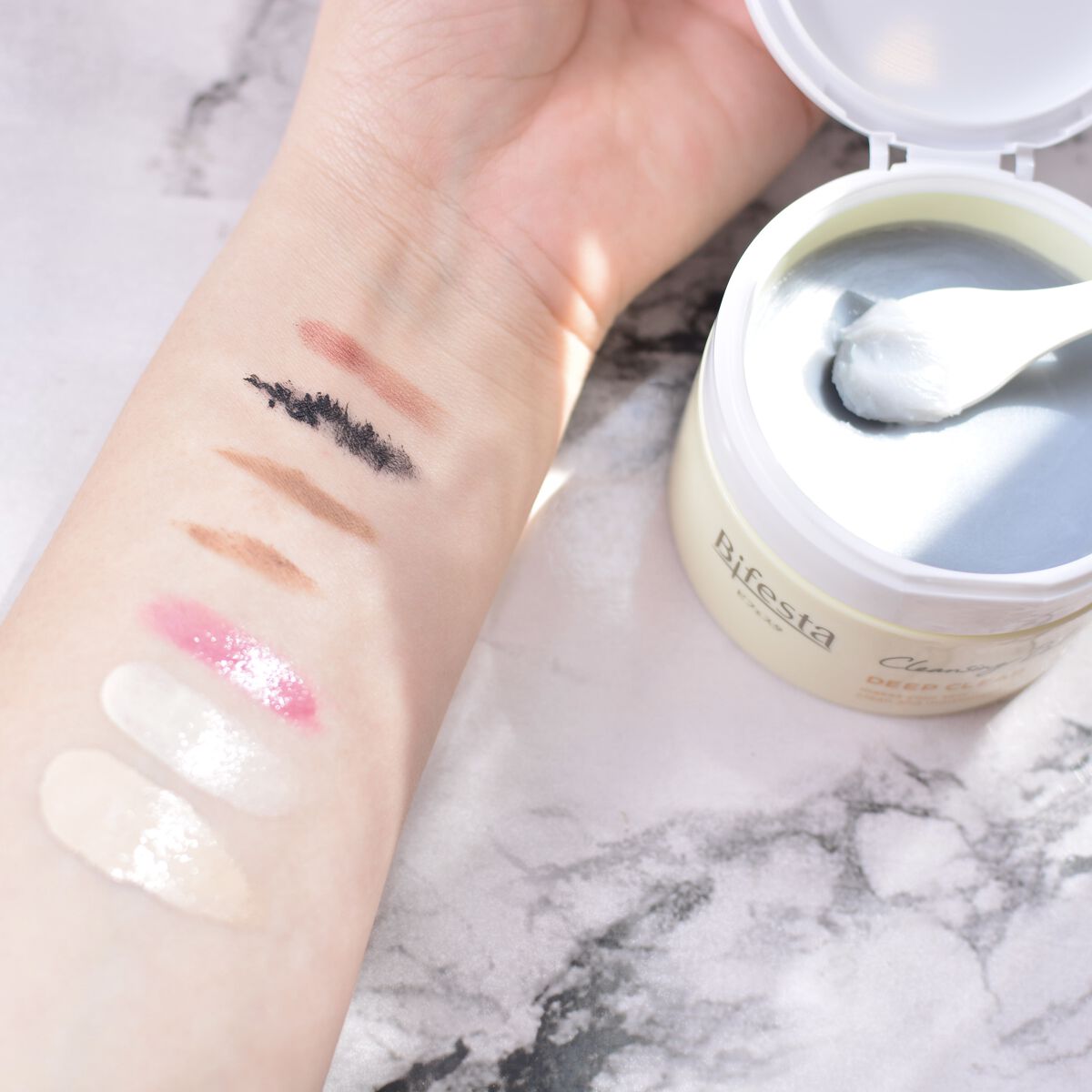 クレンジングバーム ディープクリア /ビフェスタ/クレンジングバームを使ったクチコミ（3枚目）