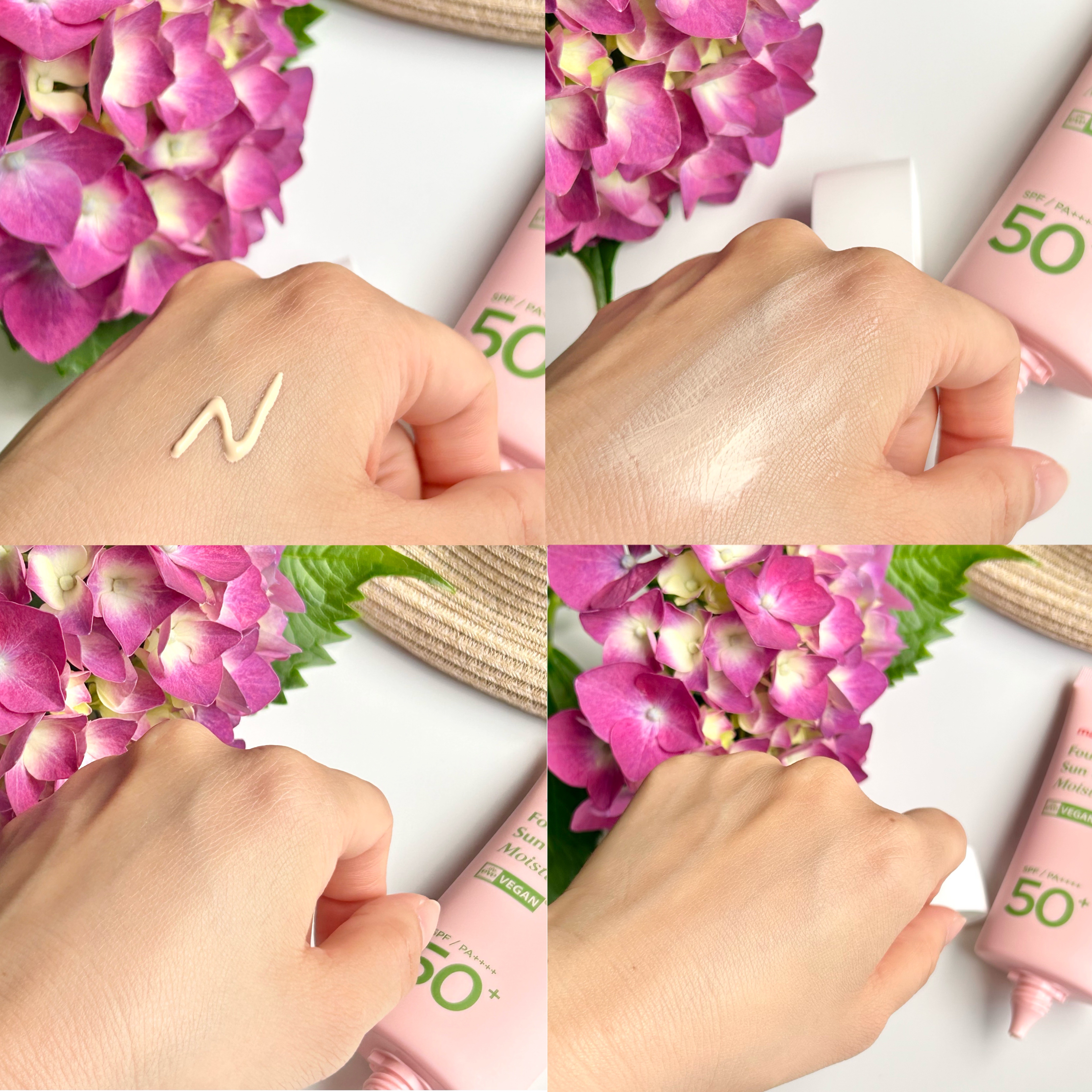 ファンデフリー サンクリーム モイスチャー/manyo/日焼け止めクリームを使ったクチコミ（3枚目）