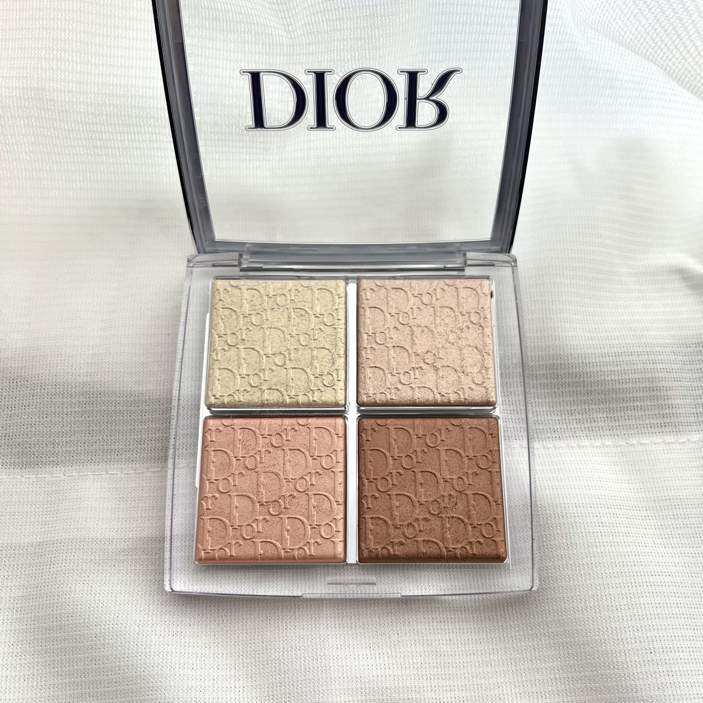 ディオール バックステージ フェイス グロウ パレット/Dior/ハイライトを使ったクチコミ（3枚目）