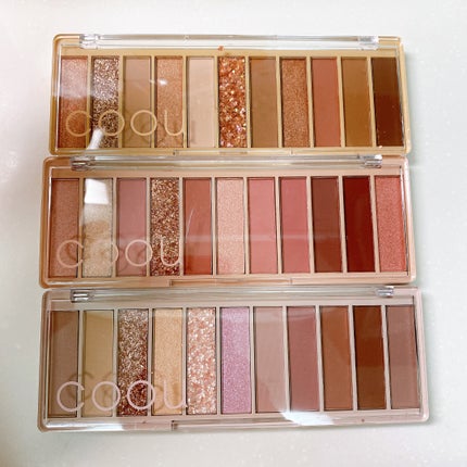 アイシャドウパレット/coou/アイシャドウパレットを使ったクチコミ(1枚目)