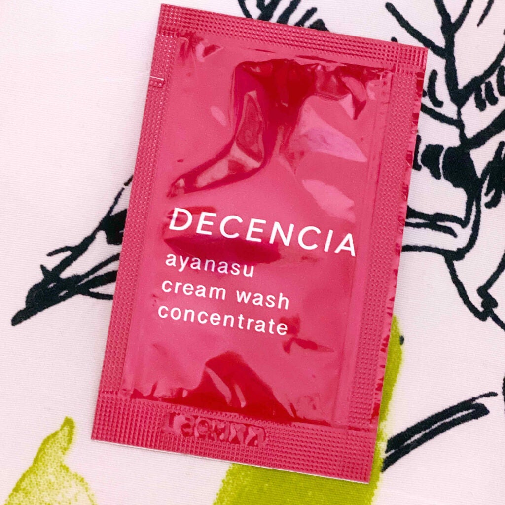 アヤナスクリーム ウォッシュ コンセントレート/DECENCIA/洗顔フォームを使ったクチコミ(1枚目)