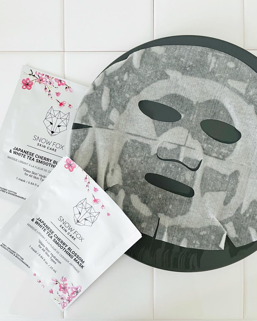 桜&ホワイトティー スムージング マスク/SNOW FOX SKINCARE/シートマスク・パックを使ったクチコミ(5枚目)