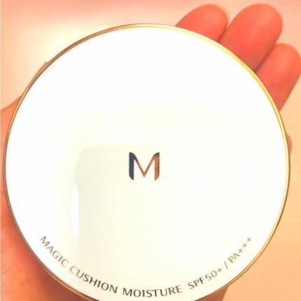 M クッション ファンデーション(モイスチャー)/MISSHA/クッションファンデーションを使ったクチコミ(1枚目)