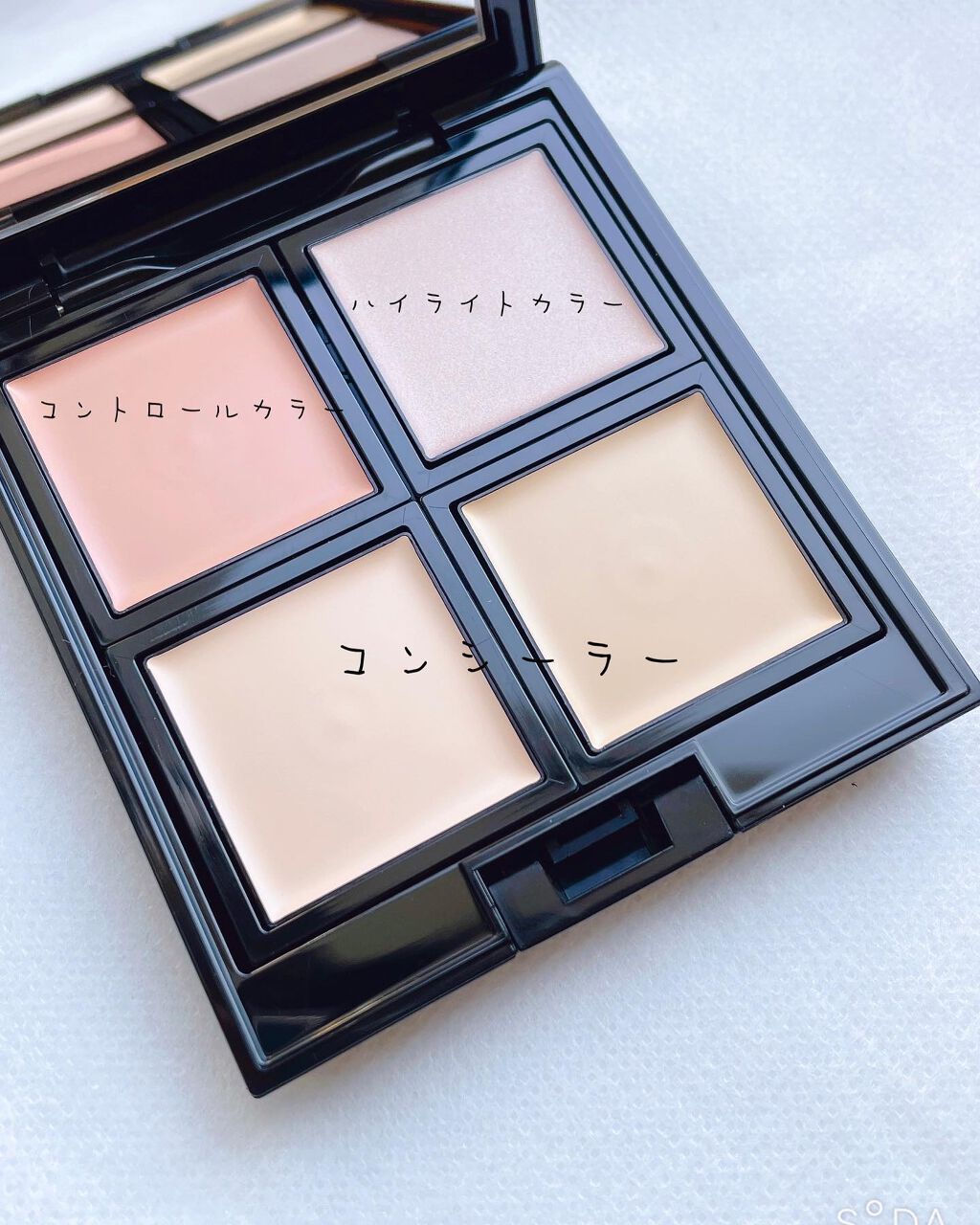 スキンリフレクト　フレッシュ コンシーラー/ADDICTION/パレットコンシーラーを使ったクチコミ（3枚目）