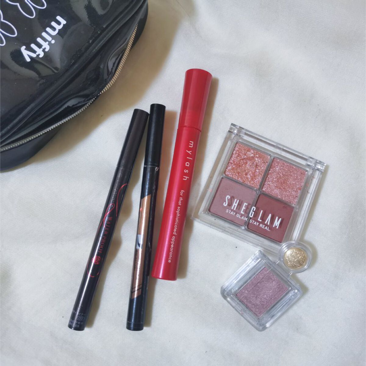 Cosmic Crystal 4色アイシャドウパレット/SHEGLAM/アイシャドウパレットを使ったクチコミ（1枚目）