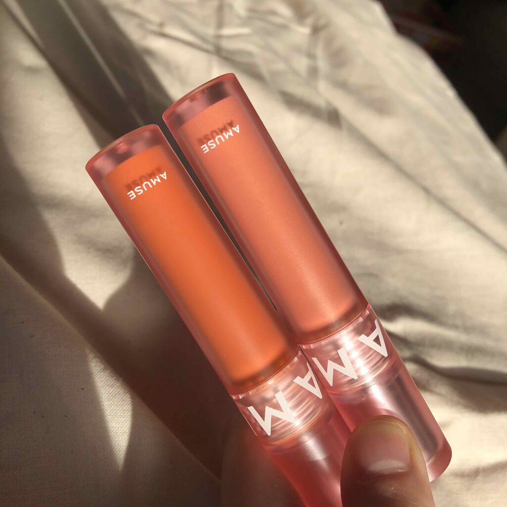 ソフトクリームチーク/AMUSE/リキッドチークを使ったクチコミ（1枚目）