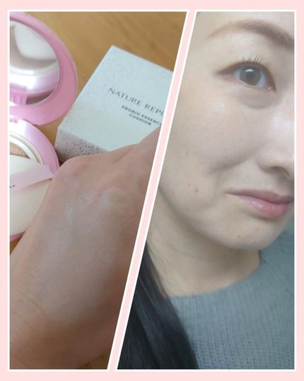 PROBIOエッセンスクッション/ネイチャーリパブリック/クッションファンデーションを使ったクチコミ(2枚目)