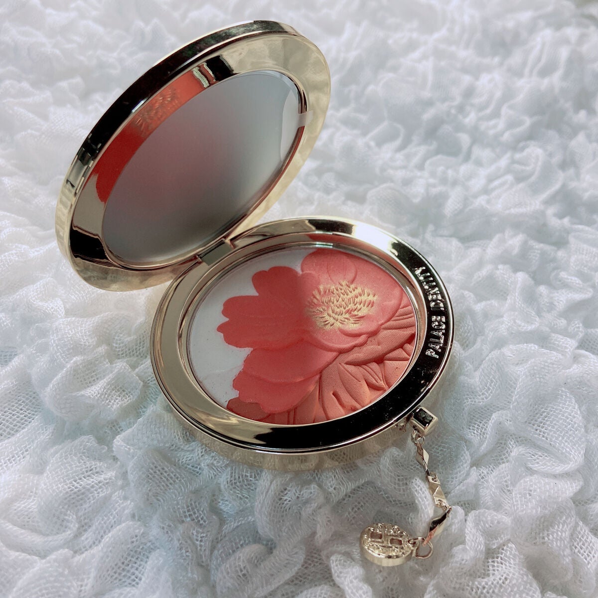 ZEESEAx正宮御品 「盛唐酔夢」シリーズ 丹酔金箔 牡丹チークシャッドパレット/ZEESEA/パウダーチークを使ったクチコミ(1枚目)