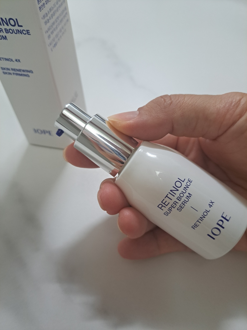 レチノール スーパーバウンス セラム/IOPE/美容液を使ったクチコミ（3枚目）