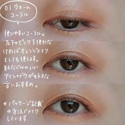 ニュアンスオンアイシャドウ/CEZANNE/アイシャドウパレットを使ったクチコミ(3枚目)