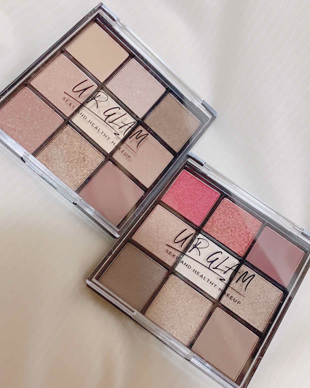 UR GLAM BLOOMING EYE COLOR PALETTE/U R GLAM/アイシャドウパレットを使ったクチコミ(1枚目)