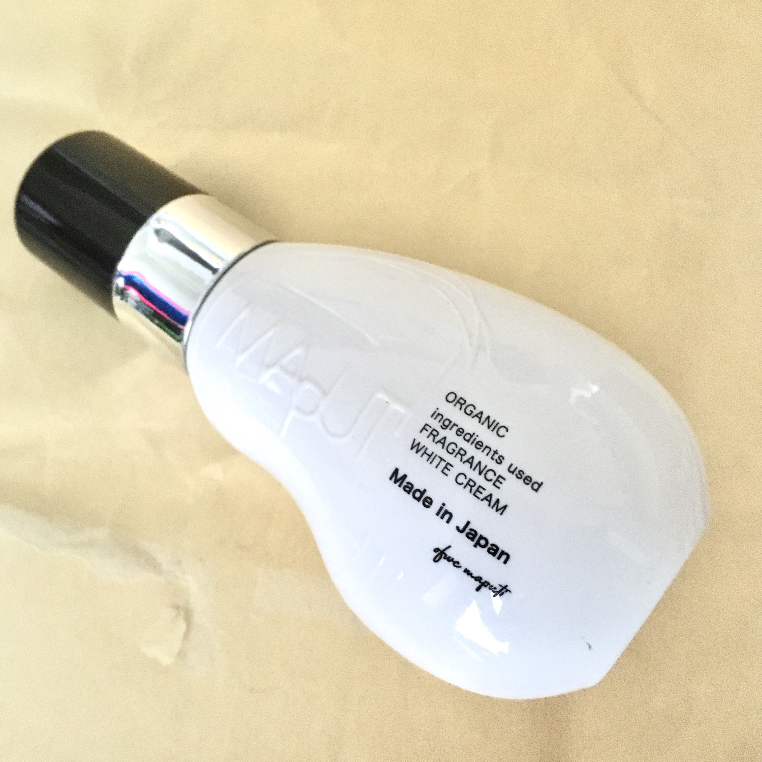 オーガニックフレグランスホワイトクリーム/MAPUTI/デリケートゾーンケアを使ったクチコミ（1枚目）