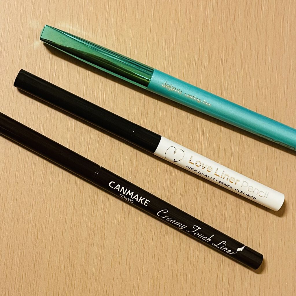 ラブ・ライナー ペンシル ヌードブラック/ラブ・ライナー/ペンシルアイライナーを使ったクチコミ（2枚目）