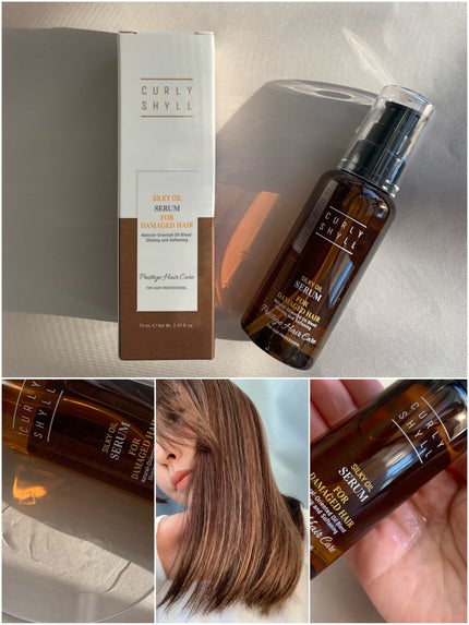 SILKY OIL SERUM/CULRY SHYLL/ヘアオイルを使ったクチコミ(4枚目)