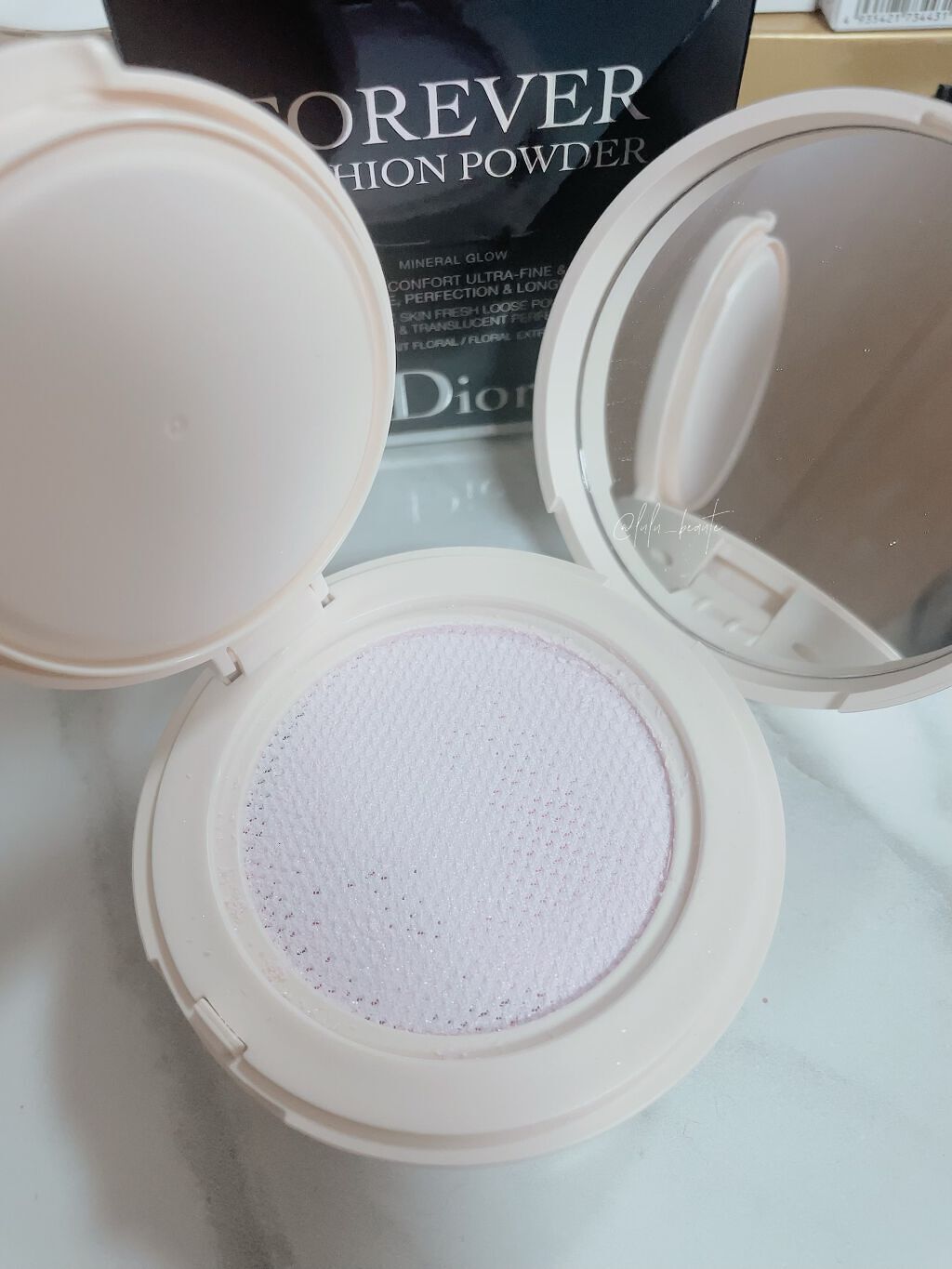 ディオールスキン フォーエヴァー クッション パウダー/Dior/ルースパウダーを使ったクチコミ(1枚目)