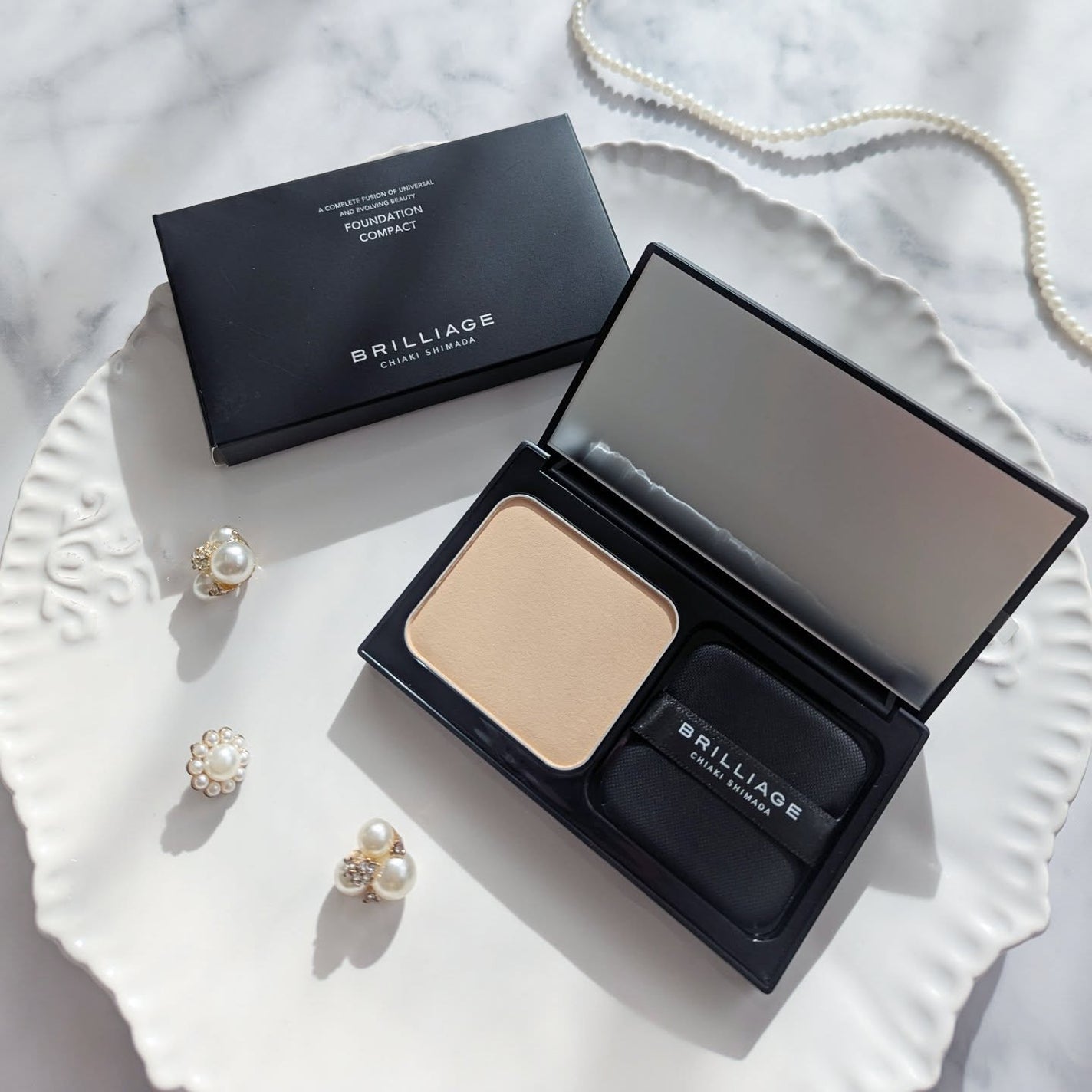 パウダリーファンデーション レジェンダリー グロウ/ブリリアージュ/パウダーファンデーションを使ったクチコミ(1枚目)